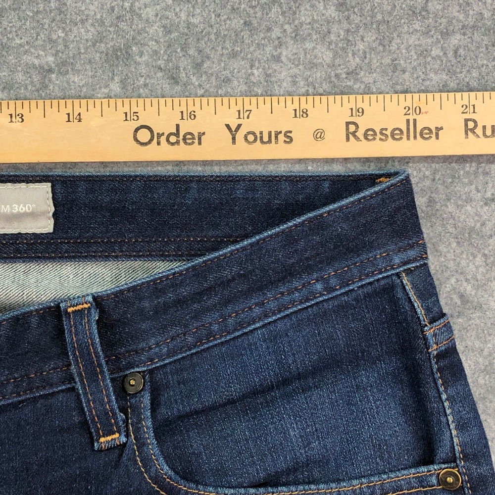 AG GRADUATE Mens Jeans 38x32 (fits 40x29) Tailored Leg Blue Dark Wash Stretch - Picture 9 of 16